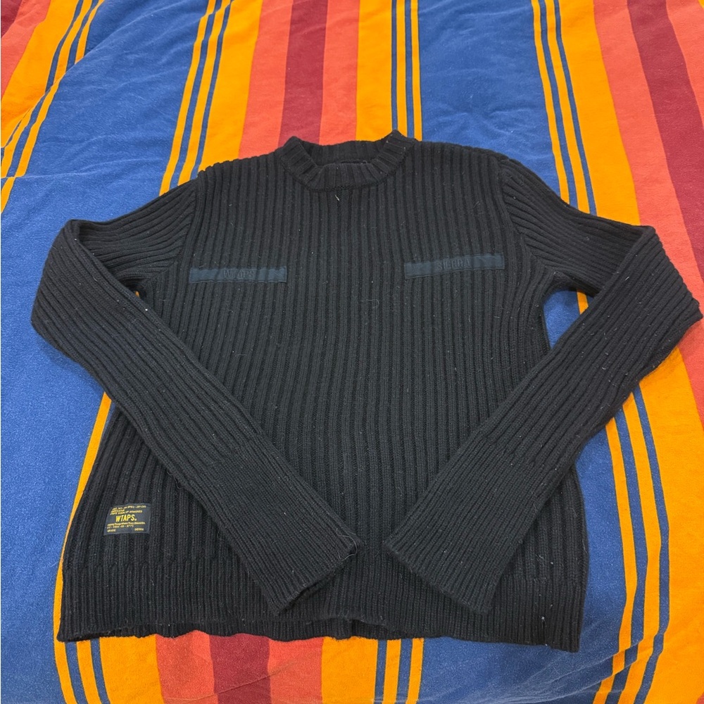 WTAPS COMMANDER SWEATER WOOL